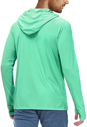Roadbox Mens Fishing Sun Hoodie, Long Sleeve UPF 50+ UV Protection Shirts - Image 2