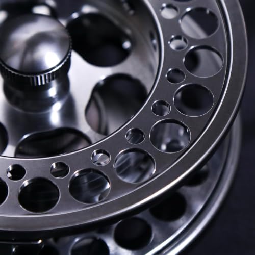 TURMAX MK2 Fly Fishing Reel Combo, CNC Aluminum Large Arbor Fly Reel with 2 Extra Spools and Storage Case, Sealed Carbon Drag, Left/Right Retrieve, 5/6 and 7/8 Line Weight Options - Image 3