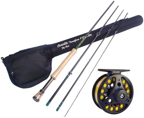 Aventik Troutflow Fly Fishing Rod with Rod Tube by AVENTIK