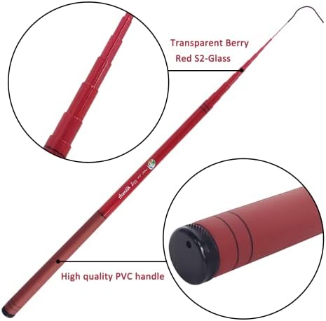 Aventik 9ft/10ft Zeno S2 Fiberglass 6:4 Tenkara Rod Kit for Anglers - Image 4