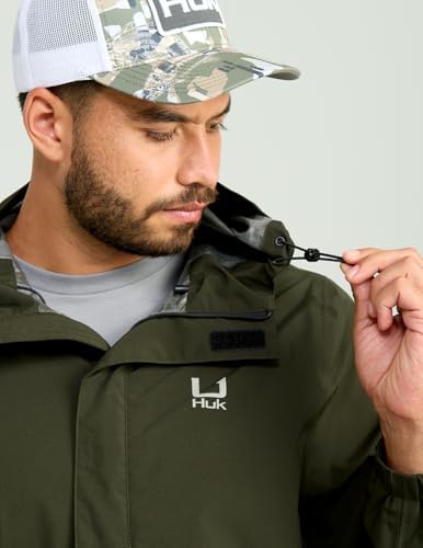 HUK - Men's Storm Jacket, Heavy Duty Fishing Rain Coat - Image 3