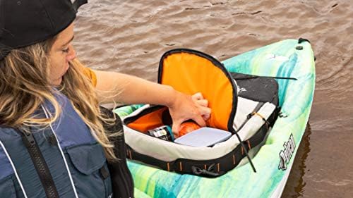 Pelican ExoChill - Soft Cooler Bag - Fit in Most Tank Wells - Removable Shoulder Strap and Handles On Each Side - More Storage Compartement - Black/Grey - Image 6