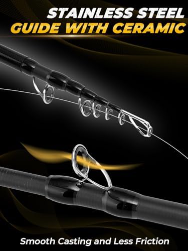 Jenseits 7FT Fishing Rod，Telescopic Fishing Pole, Spin & Cast - Image 6