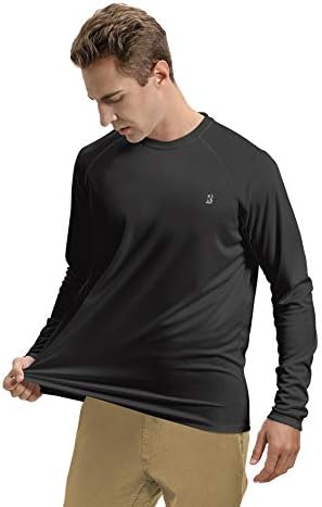 Roadbox Men's UPF 50+ UV Sun Protection Shirts, Long Sleeve Swim Rash Guard - Image 6