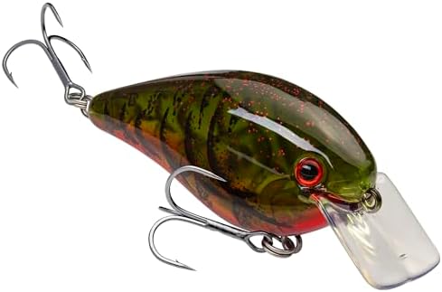 Strike King KVD 1.5 Hard Knock Fishing Lure, 3/8 oz, 3D Lifelike Eyes - Image 2