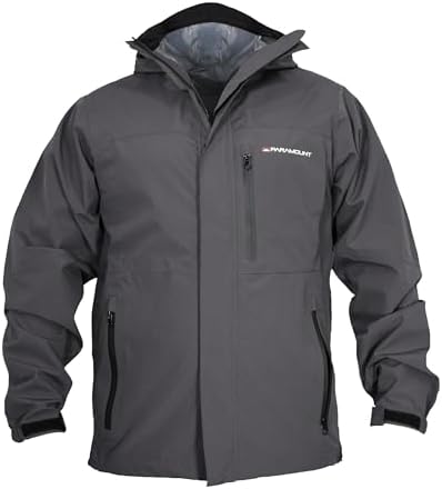 Paramount Outdoors Gale Rain Jacket Men's Waterproof Breathable Fishing Jacket with hood, taped seams - Image 4