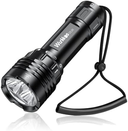 Wurkkos DL30 Dive Light Rechargeable, 3600 Lumens Bright Scuba Diving Light by Wurkkos