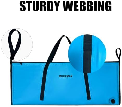 Buffalo Gear Insulated Fish Cooler Bag Portable Fish Kill Bag Keep Ice-cold More Than 48 Hours - Image 6