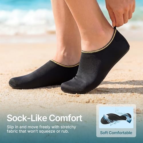 Water Shoes for Women Men Quick-Dry Aqua Socks Swim Beach Outfits Barefoot - Image 4