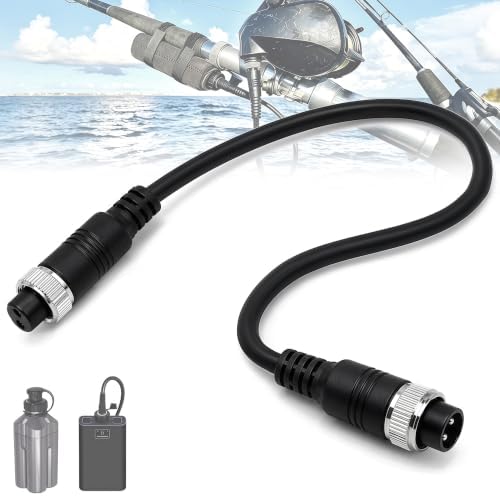 1.8FT Electric Fishing Reel Battery Power Cable for Daiwa BM&Prof Battery by KUEDPEZ