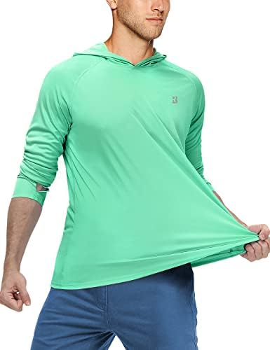 Roadbox Mens Fishing Sun Hoodie, Long Sleeve UPF 50+ UV Protection Shirts - Image 3