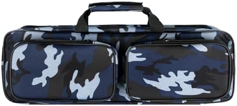 Fishing Tackle Carrier Bag with 2 Front Storage Pockets for Telescopic Rod by mouhike