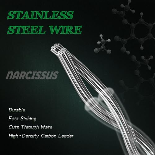 Fishing Wire Leaders 60PCS - 7in/9in/12in Stainless Steel Leaders with Swivels & Snaps for Bass, Pike, Catfish, Carp, Walleye - Saltwater & Freshwater Fishing Gear ﻿ - Image 3