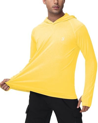 Roadbox Men's UPF 50+ Fishing Shirts, Long Sleeve UV Sun Protection Hoodie - Image 2