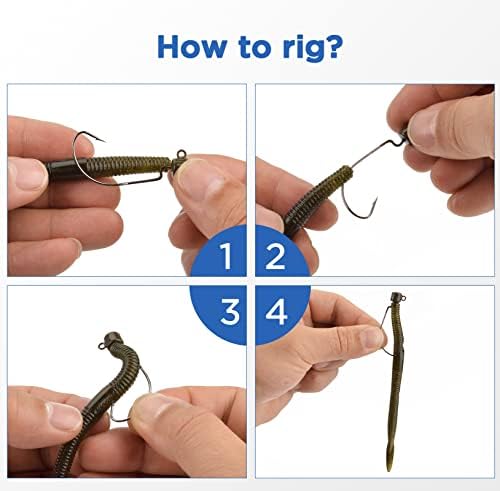 MadBite by KastKing Ned Rig Jig Heads for Soft Fishing Lure Kits - Image 5
