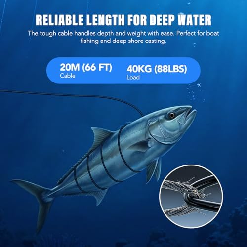 Underwater Fishing Camera, 7 inch LCD Monitor Portable Fish Finder - Image 5