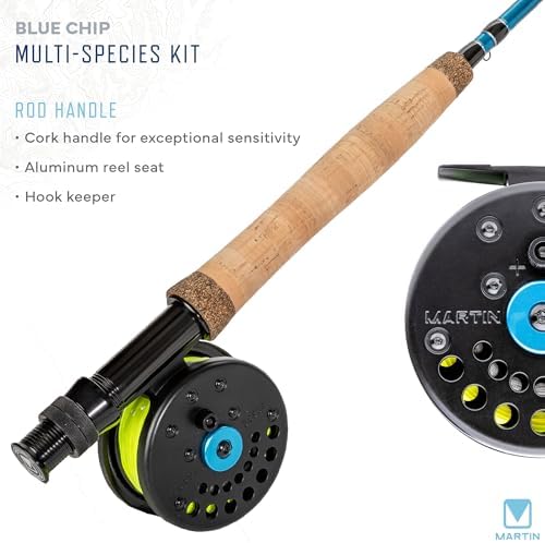 Martin Fly Reel and Fishing Rod Combo Kit - Image 4