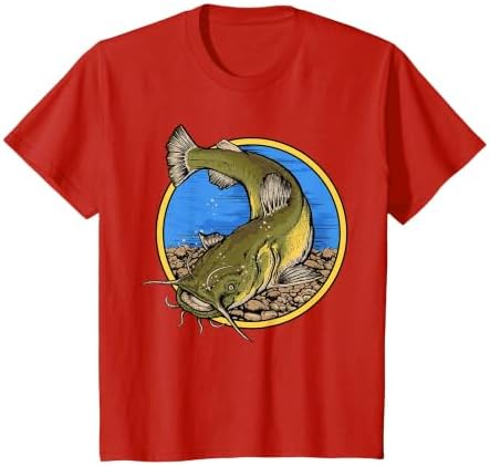 Flathead Catfish Fishing T-Shirt by Hunting+%26+Fishing+Merch