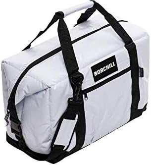 NorChill Soft Coolers 12 Can Insulated Marine Boatbag Soft Sided Cooler, White by NorChillHighPerformanceCoolers