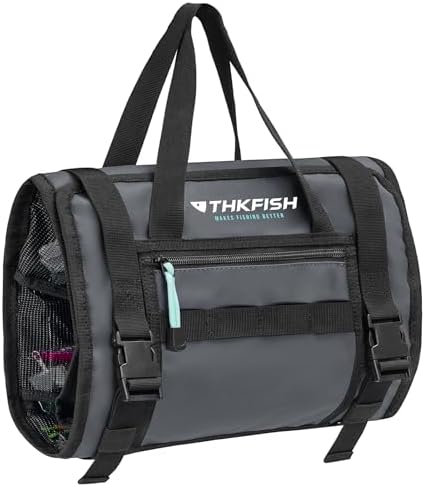 THKFISH Large Trolling Lure Bag for Saltwater, Offshore Trolling Rig Bag by THKFISH