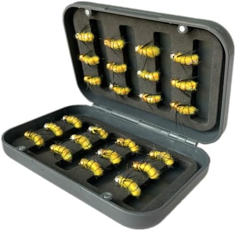 24Pcs Fly Fishing Flies Trout Lures Fishing Tackle Fly Fishing Flies with Boxed Trout Bass Artificial Fish Bait - Image 3