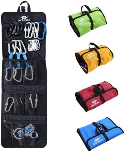 Lixada Climbing Quickdraw Hanging Storage Bag Climbing Gear Organizer Bag Small Tools Organizer Pouch - Image 7
