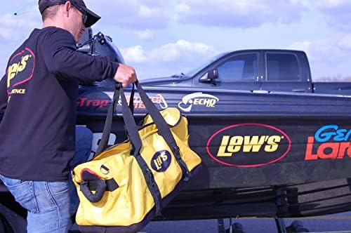 Lew's Speed Boat Bag, Yellow, Water Resistant with 2 Inside Pockets - Image 3