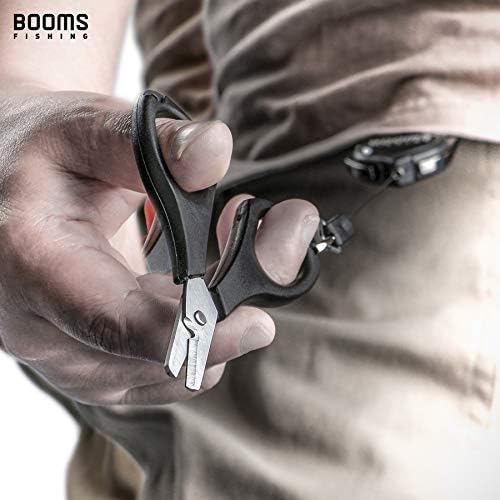 Booms Fishing Gear and Equipment: 6pcs Fishing Tools Kit with Needle Nose Pliers, Fish Gripper, Scissors, 24" Ruler, Retractor & Lanyard - Saltwater Fishing Tackle Accessories Gifts for Men, TK1 - Image 3