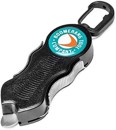 Boomerang Tool Company SNIP Fishing Line Cutters with Retractable Tether and Stainless Steel Blades that Cut Braid, Mono and Fluoro Lines Clean and Smooth! by Boomerang+Tool+Company
