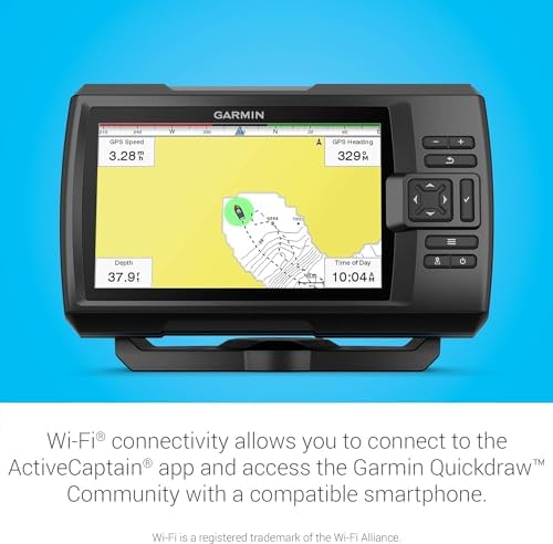 Garmin Striker Vivid 7cv, U.S. with GT20-TM Transducer - Easy-to-Use 7-inch Color Fishfinder and Sonar Transducer, Vivid Scanning Sonar Color Palettes (010-02552-00) - Image 6