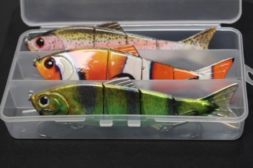 Minnow Crankbait for Bass Fishing Bass Lure Jerkbait Fishing Lures and Tackle Box - Image 2