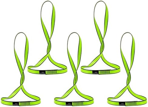 18MM Nylon Climbing Sling Runner 23KN CE2008/EN566 Rock Climbing Webbing Straps for Outdoor Climbing, Rappelling, Swing, Yoga Hammock etc - Image 2