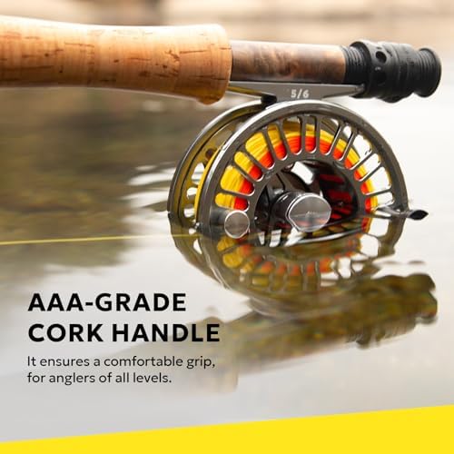 SF SF-005MP Sections Fly Fishing Rod Medium-Fast Action 9 FT - Image 4