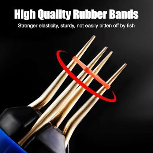 Pellet Bait Bands, 2PCS Pellet Bander Tool Fishing Lures Tool with 2MM 20000 Rubber Rings for Outdoor Fishing Bait - Image 5