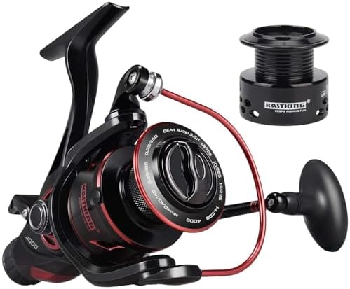 KastKing Sharky Baitfeeder III Spinning Reels with 5.5:1 Gear Ratio by KastKing