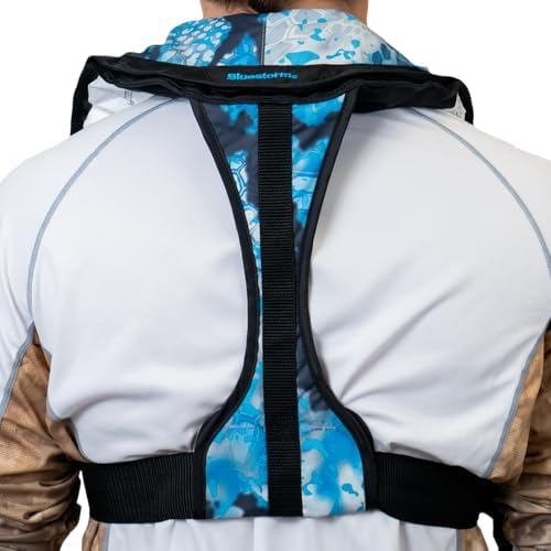 BLUESTORM Stratus 35 Inflatable Life Jacket PFD for Adults | US Coast Guard (USCG) Approved Automatic Self Inflating Life Vest Preserver with Manual Ripcord - Image 4