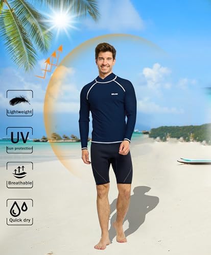 Men's UPF 50+ Sun Protection Hoodie, Long Sleeve Fishing Shirt - Image 5