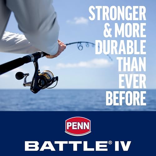 Penn Battle IV Spinning Reel and Fishing Rod Combo - Image 2