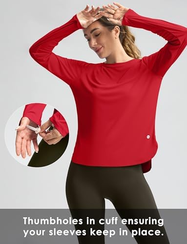 G Gradual Women's Sun Shirts UPF 50+ Long Sleeve Workout Hiking Tops - Image 6