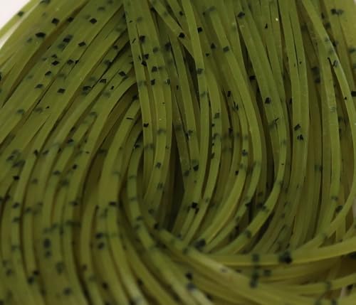 Hareline Crazy Legs Fly Tying Material – Silicone Rubber Legs for Streamers, Nymphs, Bass & Saltwater Flies by HarelineDubbin