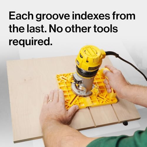 MICROJIG MatchFit Grid Router Guide Kit, Woodworking Precision Tools for Dovetail Track, Easy Setup, Self-Indexing Design, for 1/4 - Image 4