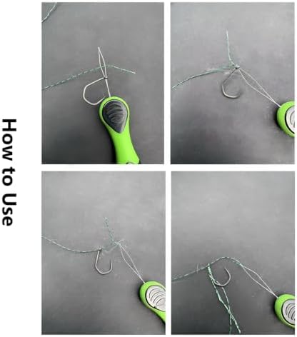 Fishing Hook Threader for Fly Tying and Knot Tying Tool,Green - Image 4