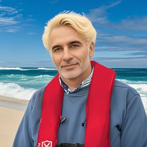 Manual Inflatable Life Jacket for Adults| Supports up to 330 lbs - Image 2