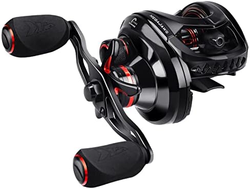 KastKing MegaJaws Elite Baitcasting Fishing Reels, Lightweight, Hight Speed by KastKing