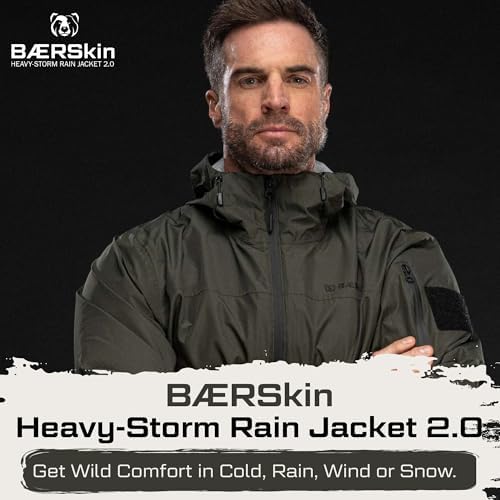 BÆRSkin Heavy-Storm Waterproof Rain Jacket 2.0 - Image 2