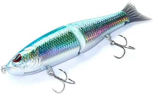 Bassdash SwimShad Glide Baits Jointed Swimbait Bass Pike Salmon Trout Muskie Fishing Lure - Image 6