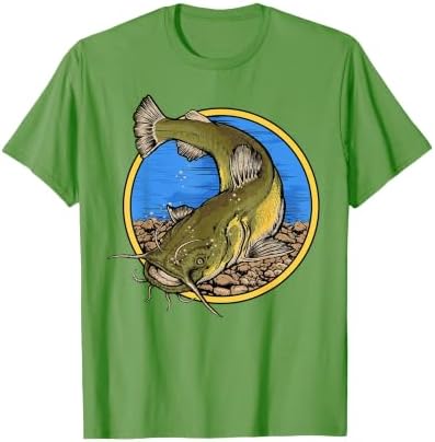 Flathead Catfish Fishing T-Shirt by Hunting+%26+Fishing+Merch