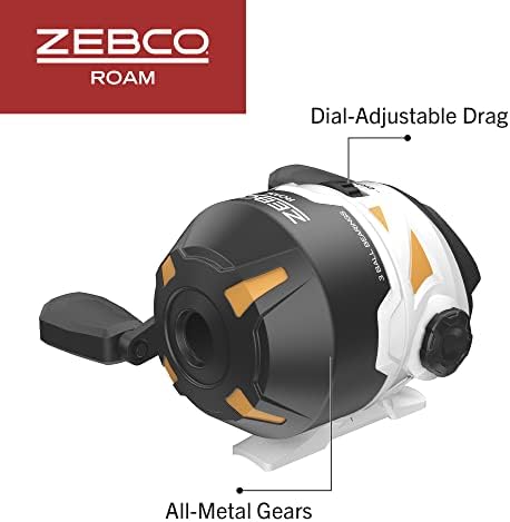 Zebco Roam Spincast Reel and Fishing Rod Combo - Image 4