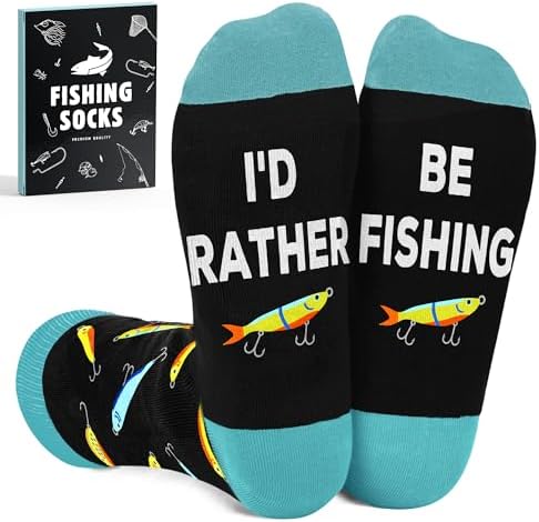 Fishing Gifts, Hunting Gifts for Men - Deer & Duck Hunting Accessories, Fly Fishing Accessories - Father Day Gift by SOCKJAR