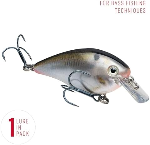 Strike King KVD 1.5 Hard Knock Fishing Lure, 3/8 oz, 3D Lifelike Eyes - Image 3